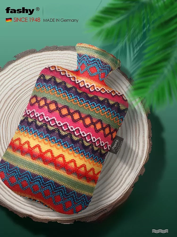 FASHY Hot Water Bag with Knitted Cover