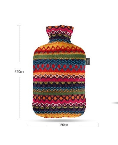 FASHY Hot Water Bag with Knitted Cover