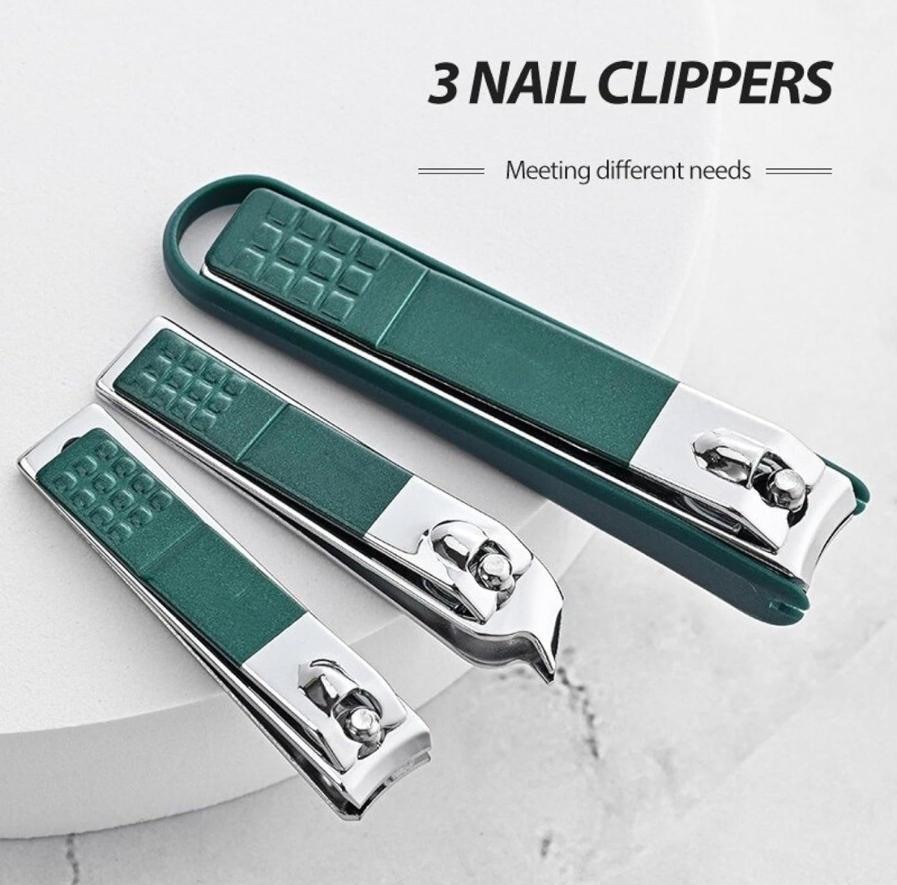 Premium Stainless Steel Nail Clipper Set