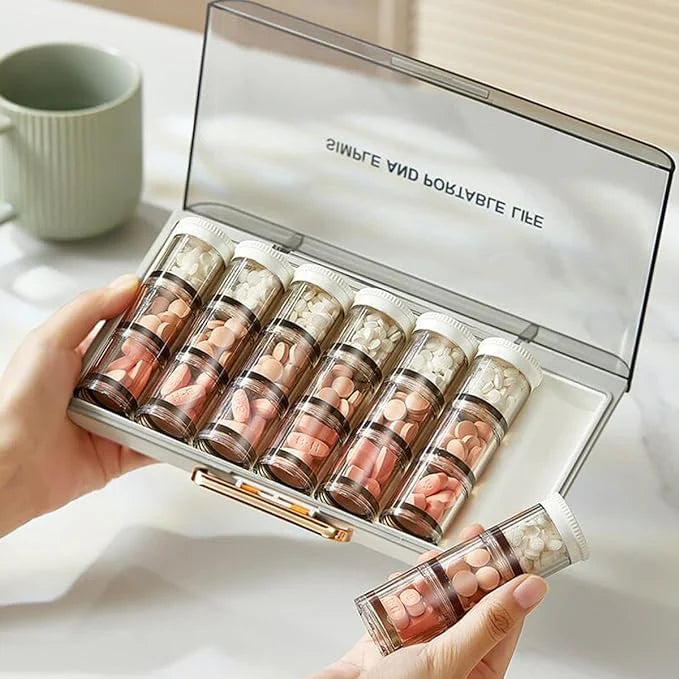 Multipurpose Travel Organiser for Medicines or Small Jewellery etc.