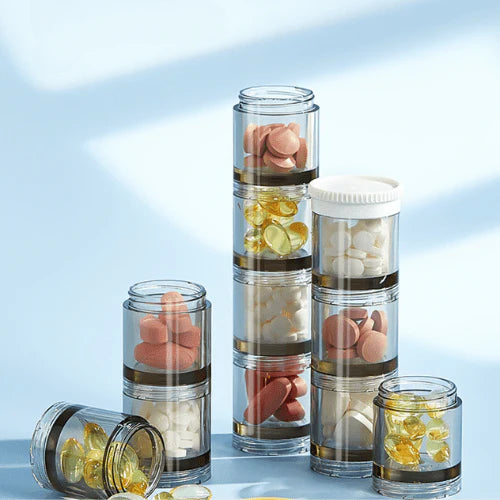 Multipurpose Travel Organiser for Medicines or Small Jewellery etc.