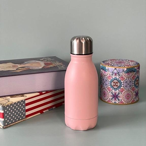 Pastel Mini Insulated SS 304 Hot and Cold Flask Bottle (180ml)