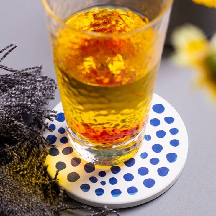 Diatomite Mud Bohemian Coasters (Set of 4)