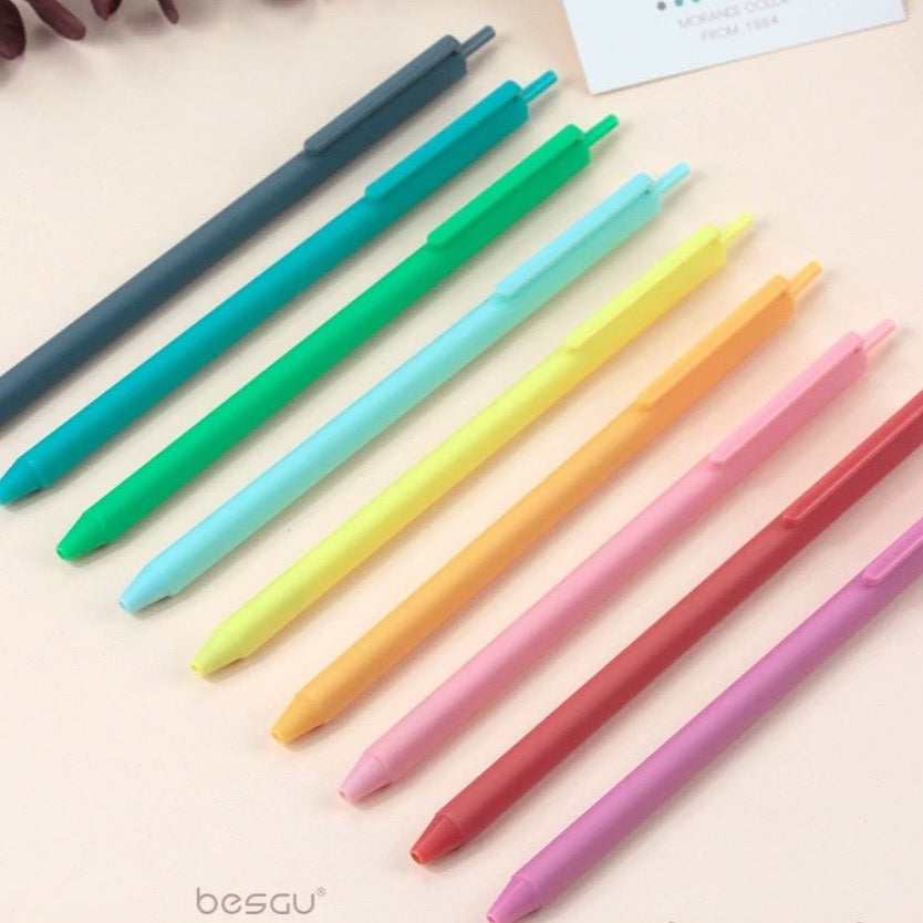 BESGU Morandi Series Coloured Gel Ink Pens