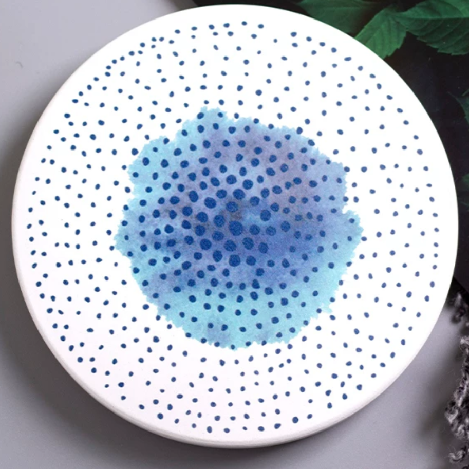 Diatomite Mud Bohemian Coasters (Set of 4)