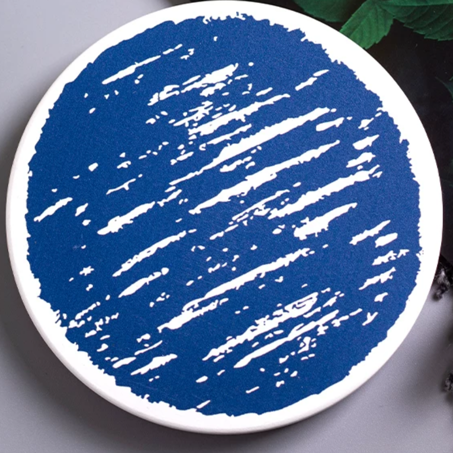 Diatomite Mud Bohemian Coasters (Set of 4)