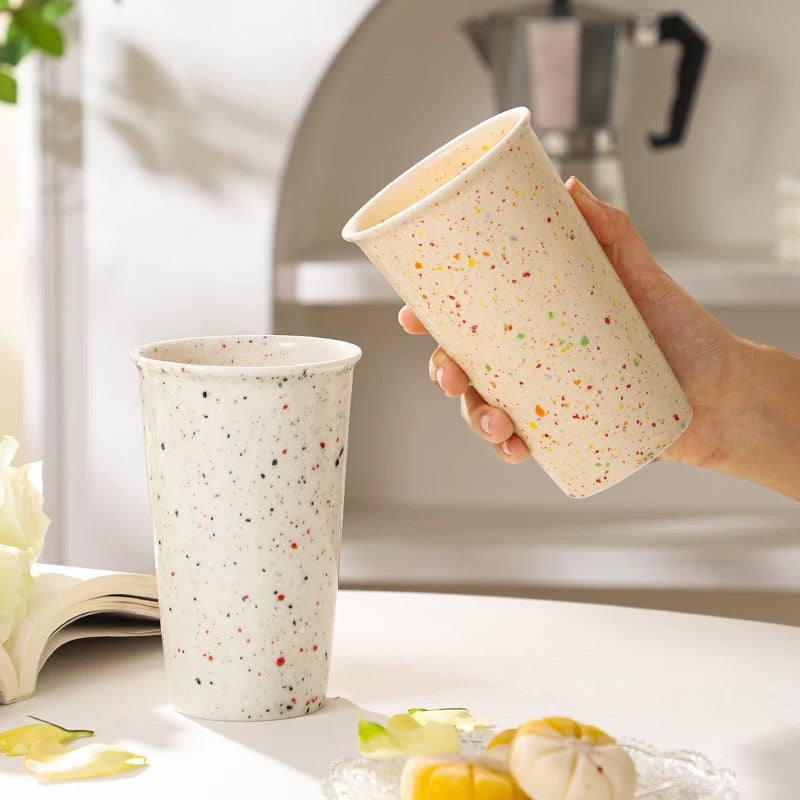 Glazed Terrazzo Drinkware (Set of 2)