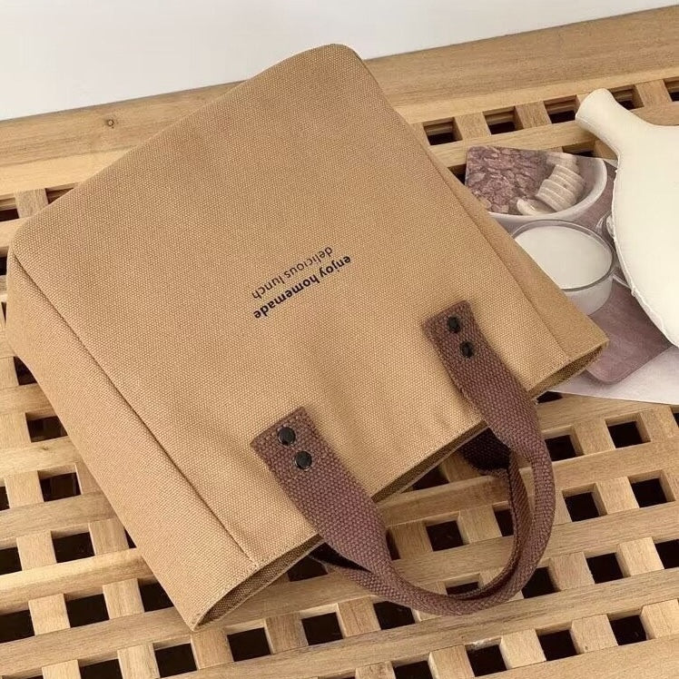 Marlene Canvas Lunch Bag