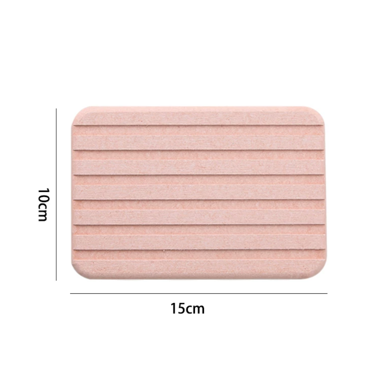 Water Absorbent Rectangle Diatomite Coasters