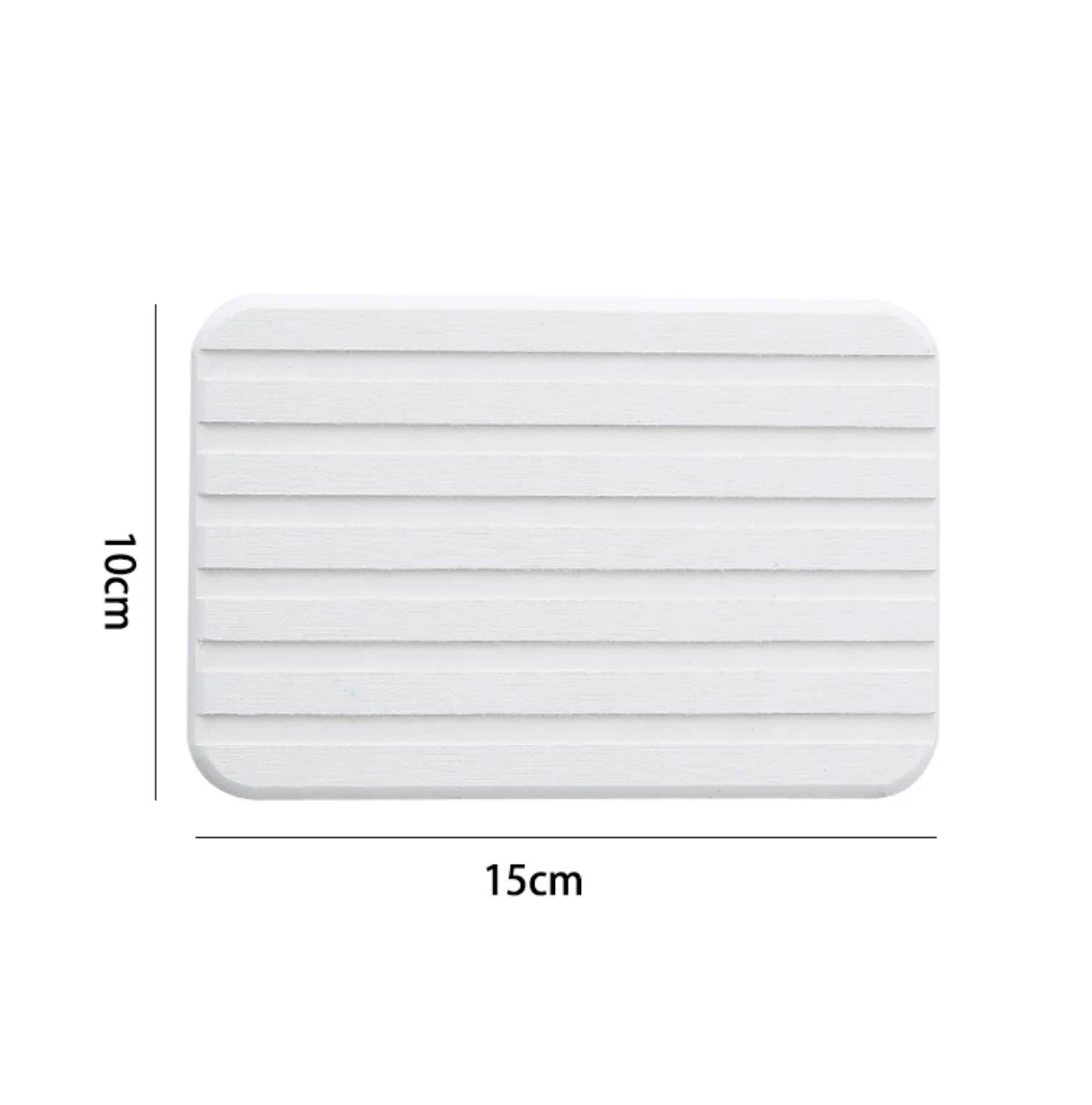 Water Absorbent Rectangle Diatomite Coasters