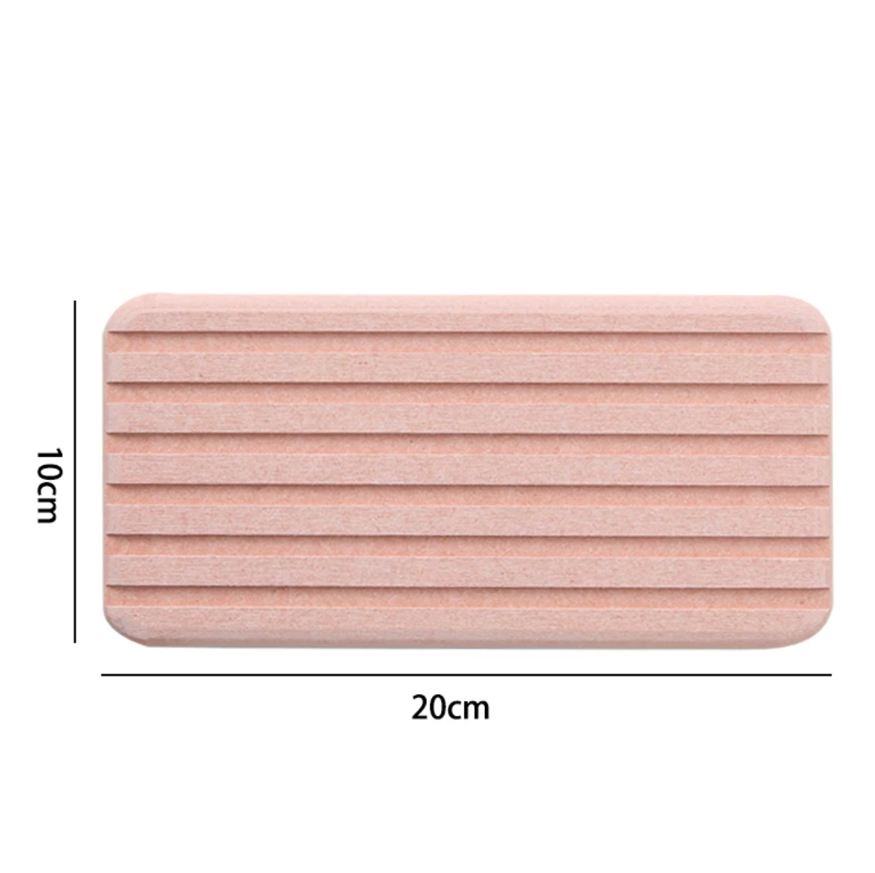 Water Absorbent Rectangle Diatomite Coasters