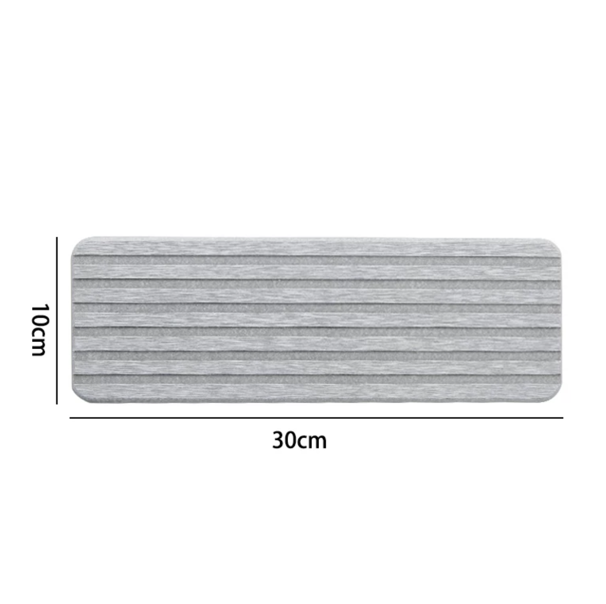 Water Absorbent Rectangle Diatomite Coasters