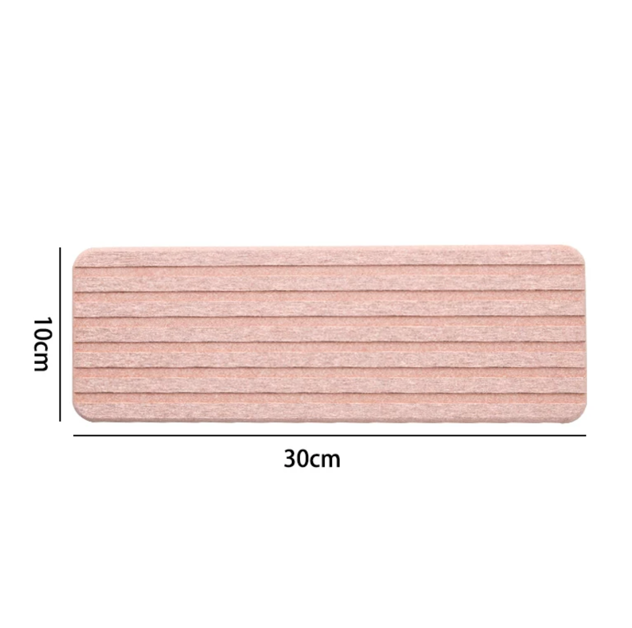 Water Absorbent Rectangle Diatomite Coasters