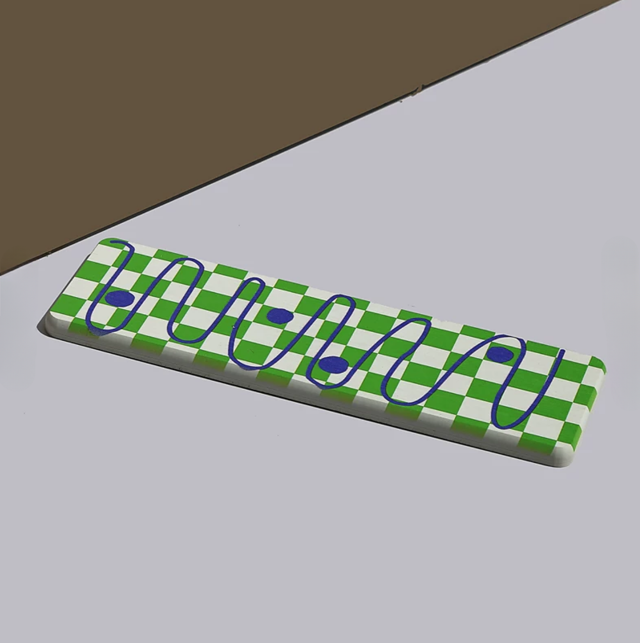 Artistic Wave Diatomite Mud Rectangular Coasters