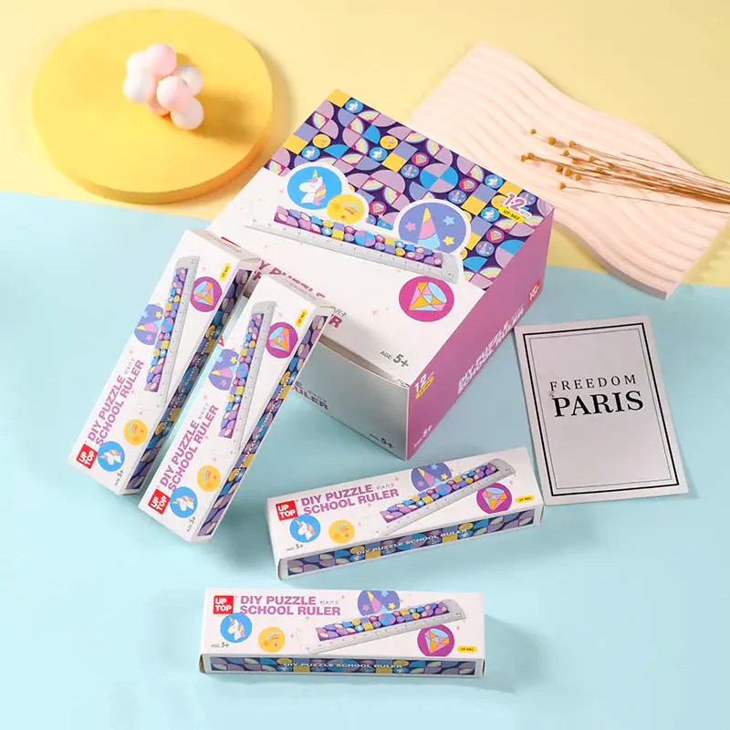 UP TOP DIY Puzzle Ruler