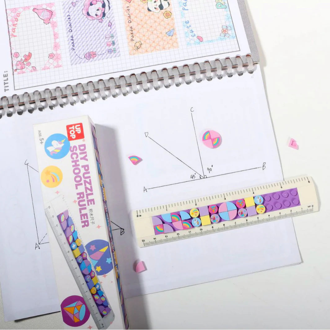 UP TOP DIY Puzzle Ruler