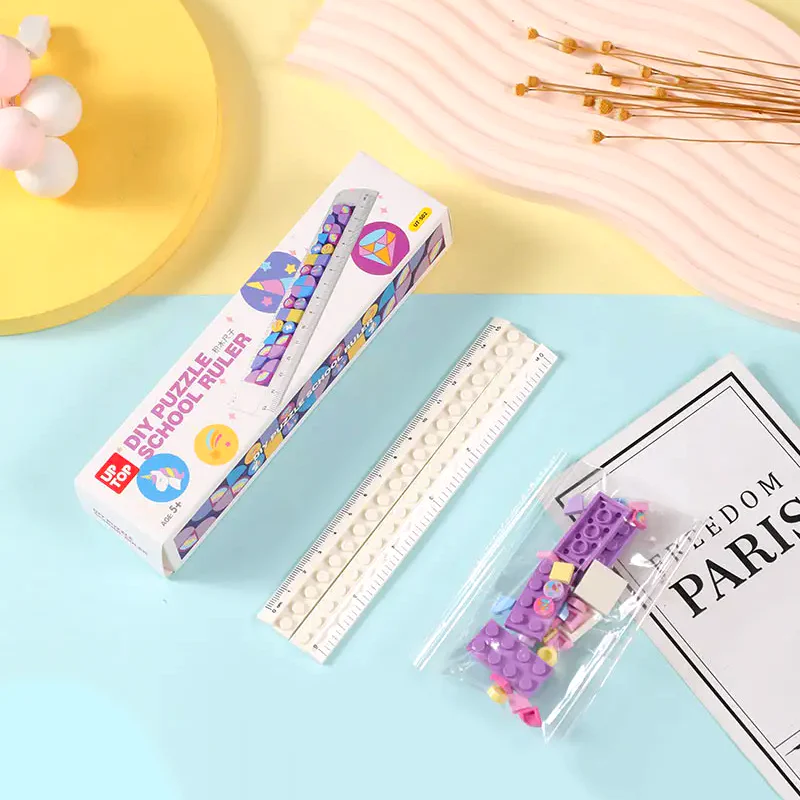 UP TOP DIY Puzzle Ruler