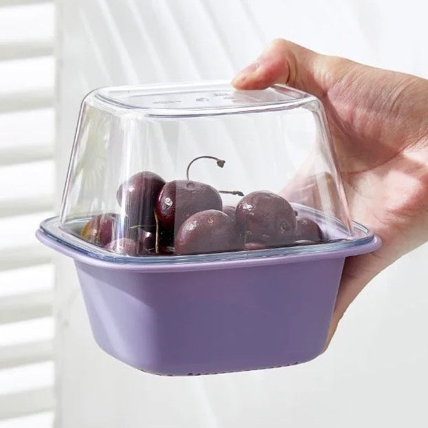 Fruit/Vegetable Washing Basket with Strainer