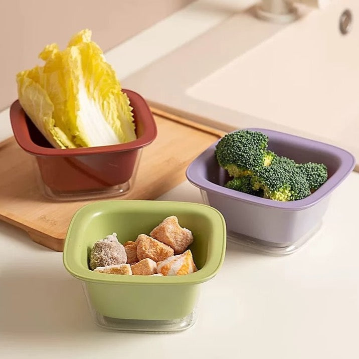 Fruit/Vegetable Washing Basket with Strainer