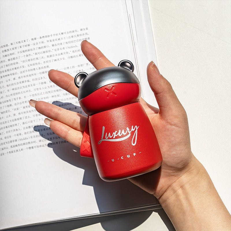 Premium Luxury Mini Bag Charm Stainless Steel Flask 120ml