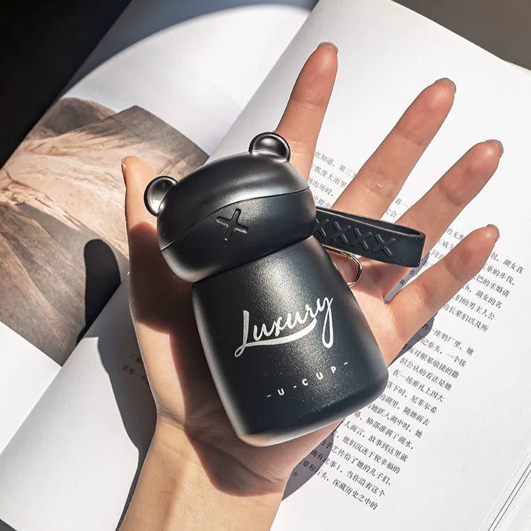 Premium Luxury Mini Bag Charm Stainless Steel Flask 120ml