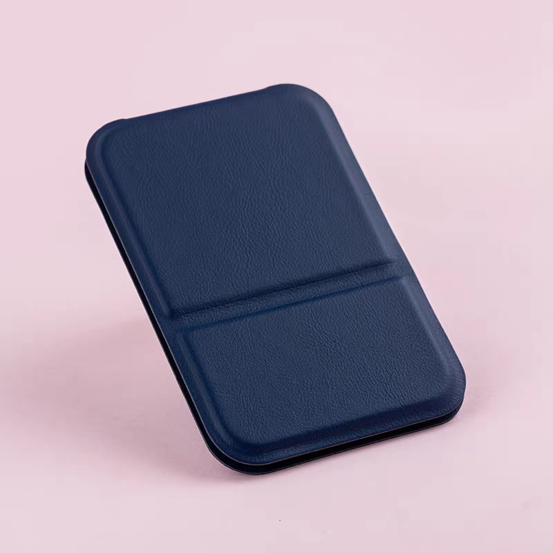 Foldable Rectangular Handheld Make up Mirror (with stand)