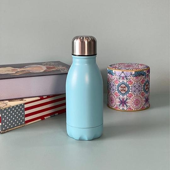 Pastel Mini Insulated SS 304 Hot and Cold Flask Bottle (180ml)