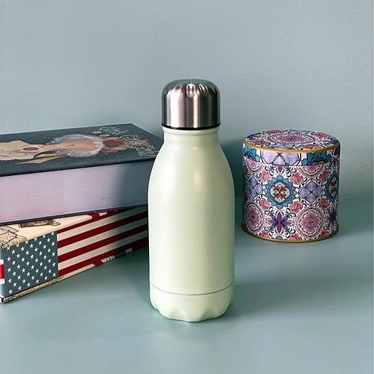Pastel Mini Insulated SS 304 Hot and Cold Flask Bottle (180ml)