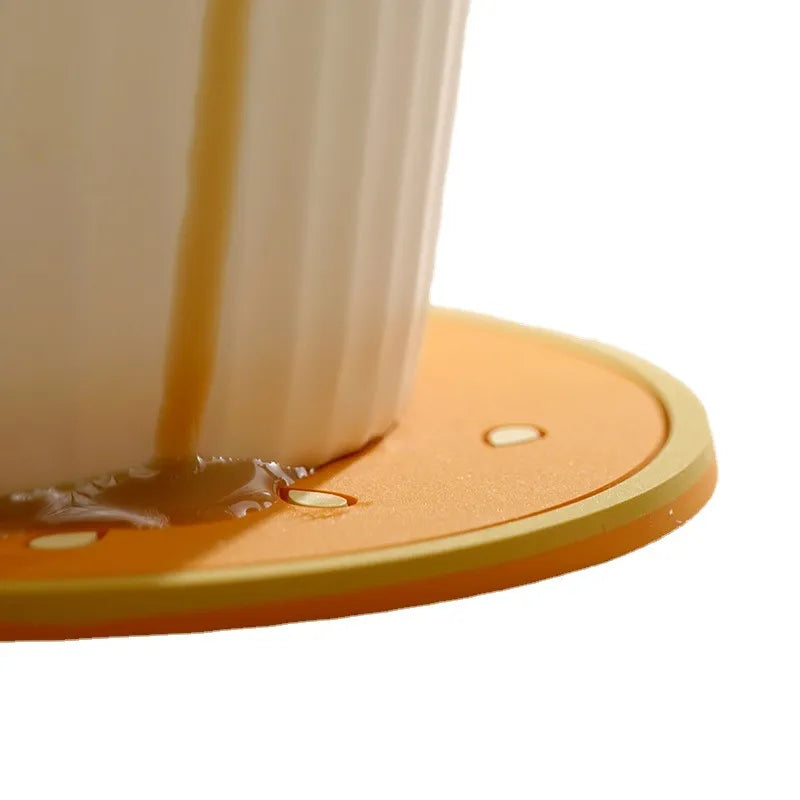 8pc Hamburger Insulating Flexible Coaster