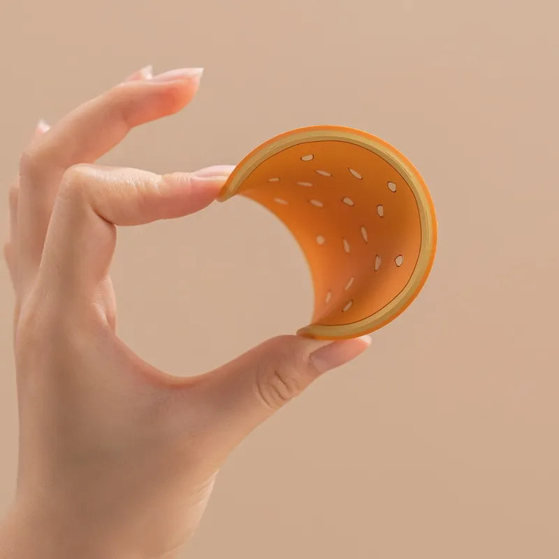 8pc Hamburger Insulating Flexible Coaster