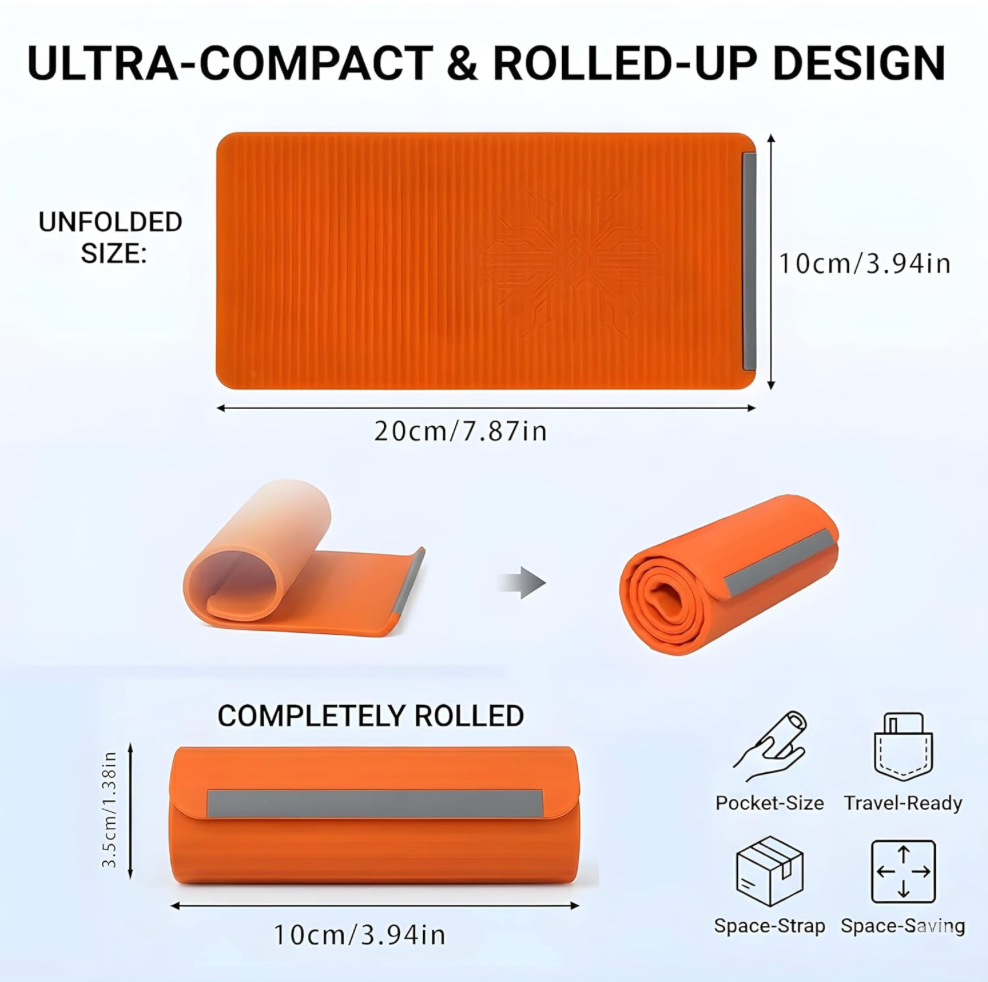 Flexible Portable Foldable Silicone Aluminum Phone Stand for Desk & Travel, Adjustable Non-Slip Universal Phone & Tablet Holder for Home, Kitchen, Office