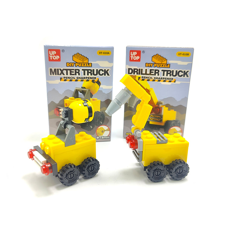 UP TOP Lego Theme DIY Sharpeners - Transport