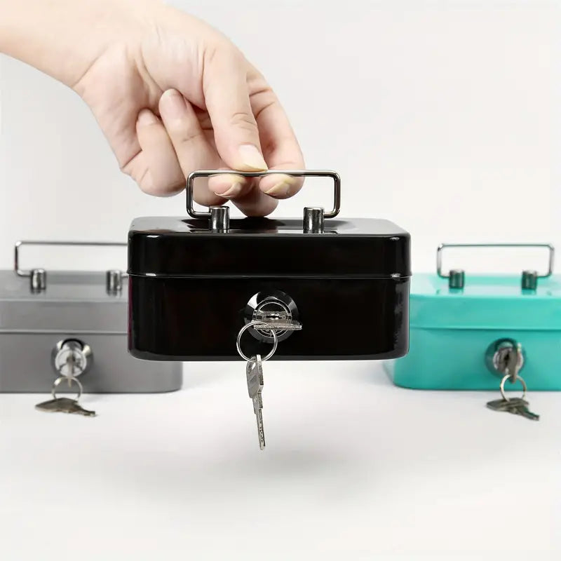 Portable Small Metal Cash Box