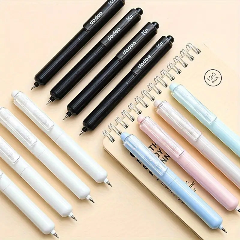 Quick-Drying Pocket Pen Click Gel Pen (Set of 4)