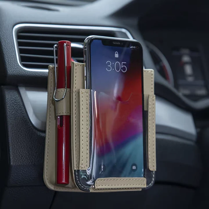 Car Air Vent Mobile Phone Holder and Organiser