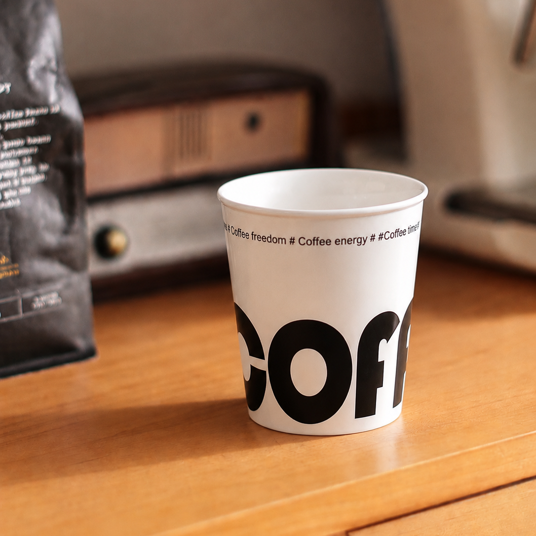 Coffee Freedom- Ceramic Coffee Cups