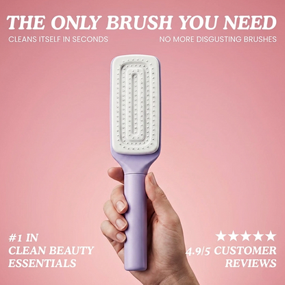 TangleFree™ Pro The Self-Cleaning Hairbrush That Ejects Every Hair, Every Time. In One Twist.