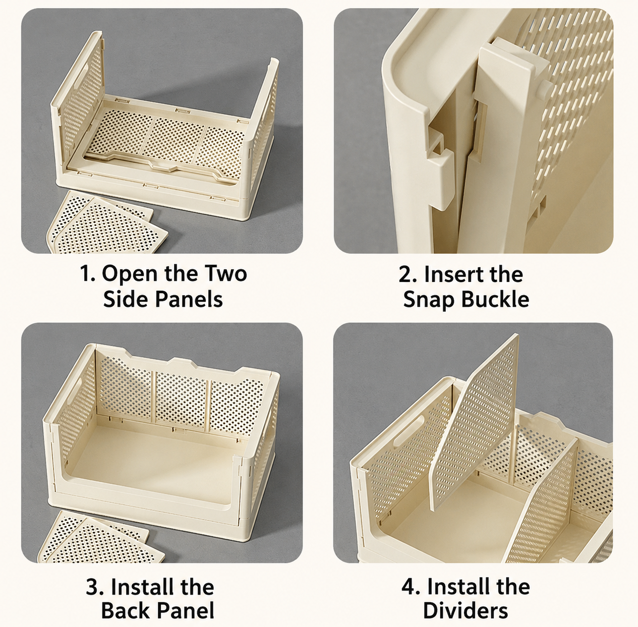 Multipurpose Folding Desk Organiser for Home and Office