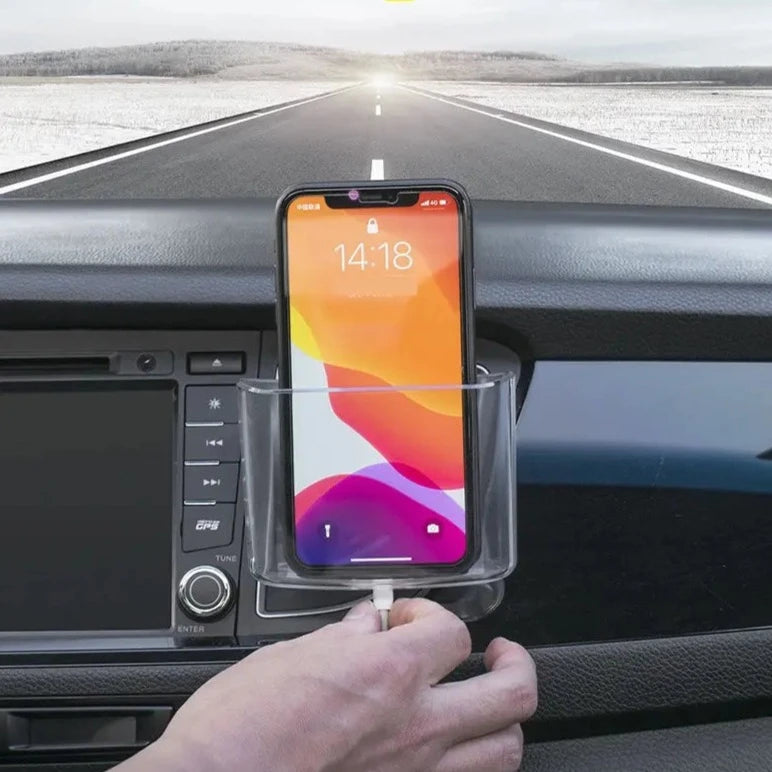 Car Air Vent Mobile Phone Holder/Storage Box