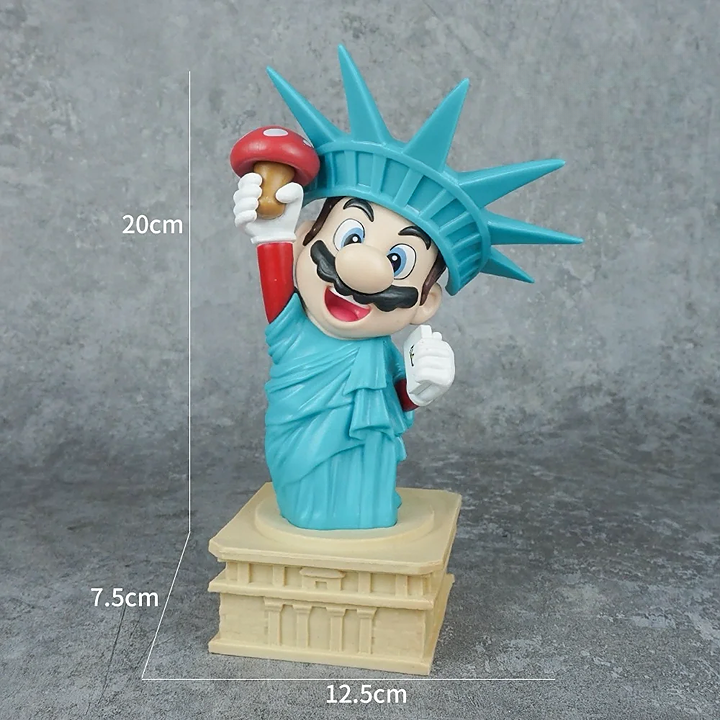 Super Mario - Statue of Liberty Model Toy