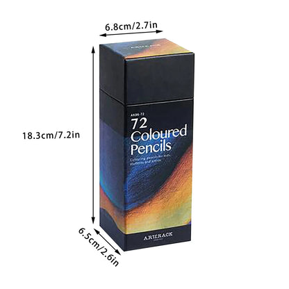 ARTTRACK Premium 72 Color Professional Colored Pencil Set