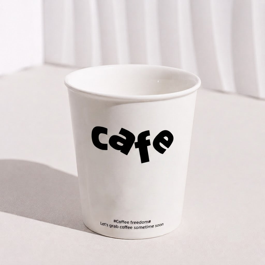 Coffee Freedom- Ceramic Coffee Cups
