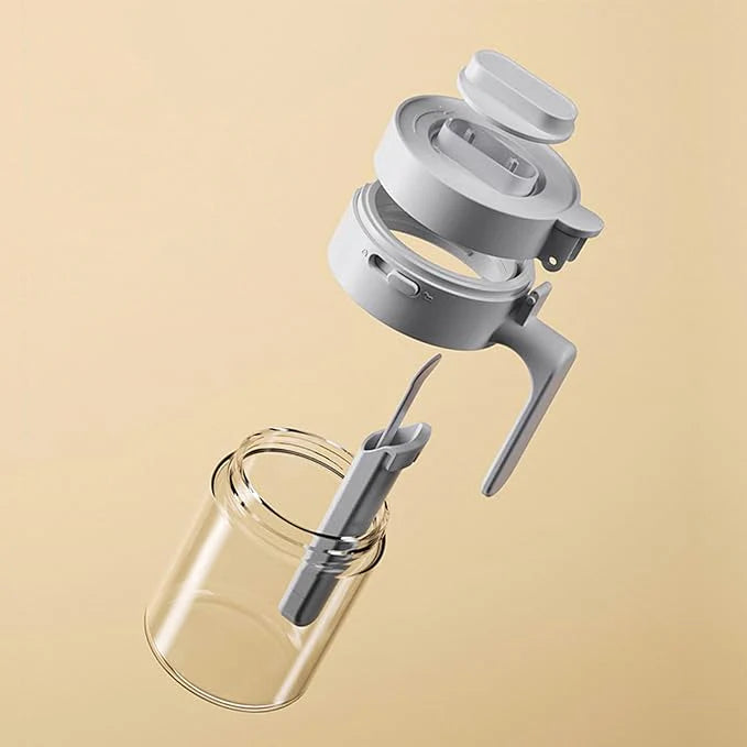 Multi-Functional Dual Dispensing Jar With Spoon