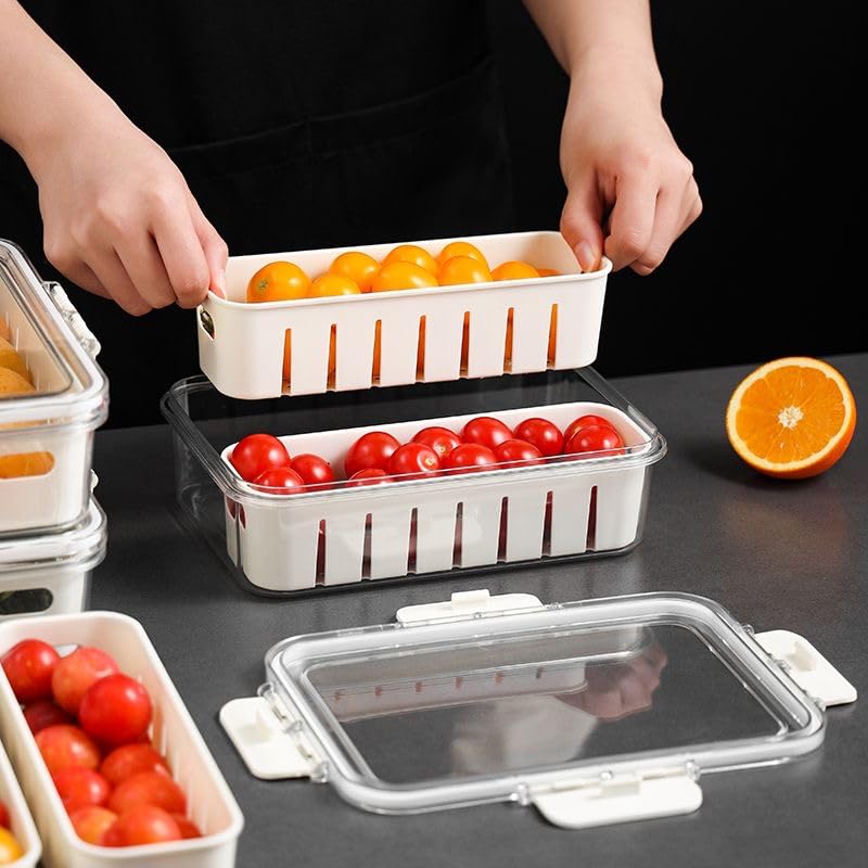 Dual Slot Food Storage Container