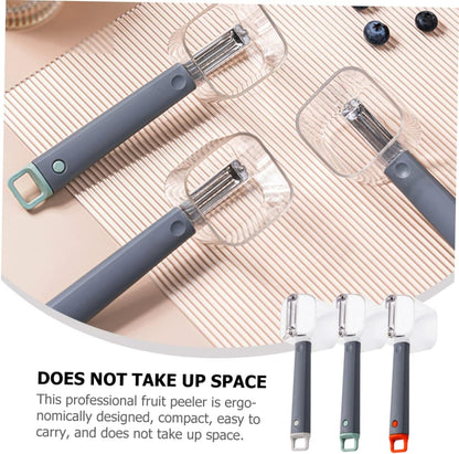 Veggie Peeler with Built-in Storage Cup for Easy Kitchen Use for Fruits and Vegetables
