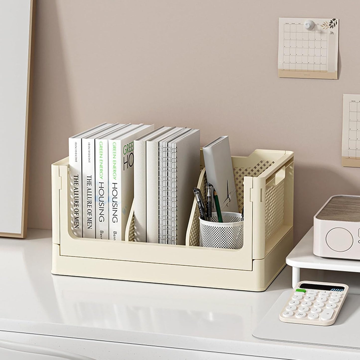 Multipurpose Folding Desk Organiser for Home and Office