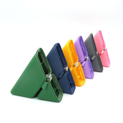 Large Capacity Silicone Pencil Case Stationery & Makeup Brush Organiser