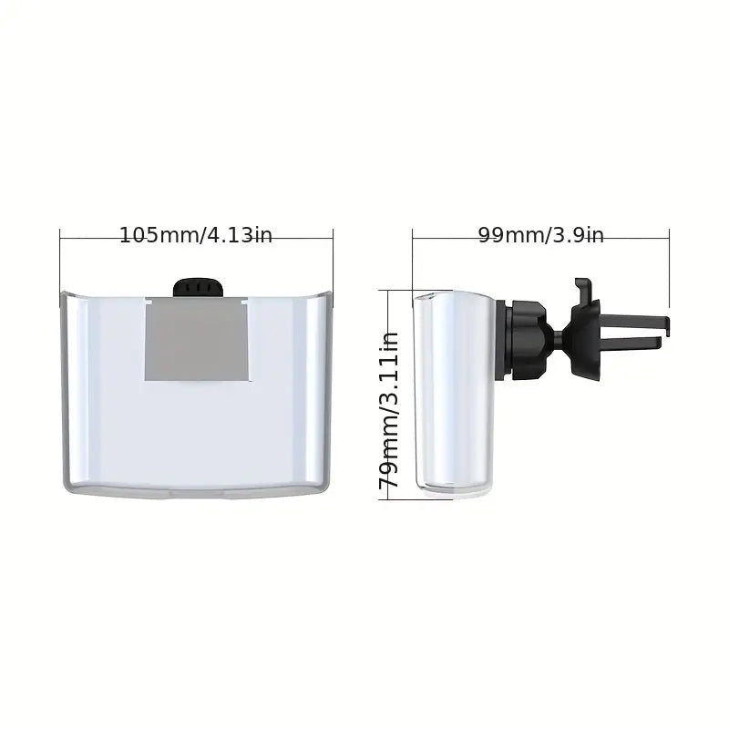 Car Air Vent Mobile Phone Holder/Storage Box