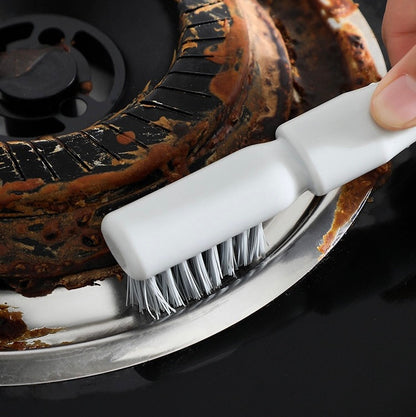 Hollow Crevice Cleaning Brush and Scraper Stove & Burner cleaning Brush
