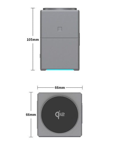 3 in 1 Motorised Wireless Qi2 MagSafe Charger